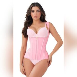 Shapewear Corselette Pink Size L.